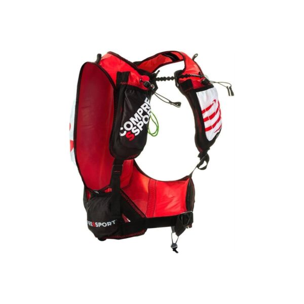 Compressport Trinkweste Rot Schwarz Ultra Run Frau