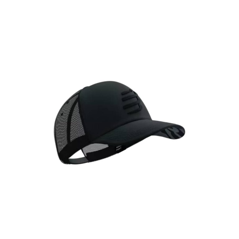 Compressport Trucker Cap Schwarz Laufen