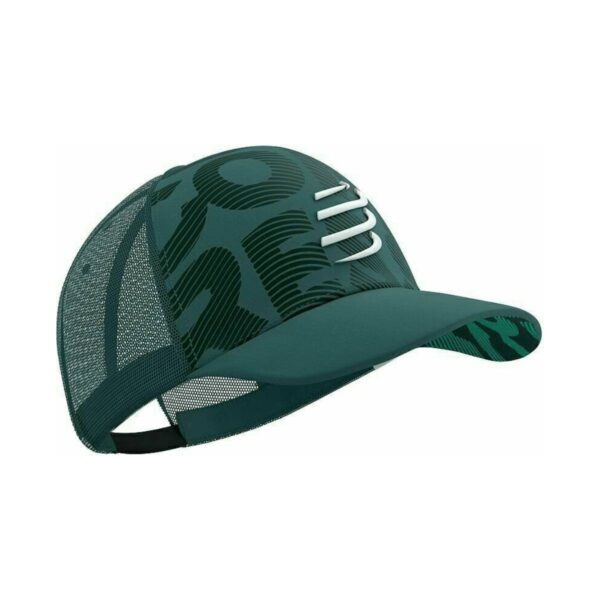 Compressport Trucker Grüne Kappe Laufen