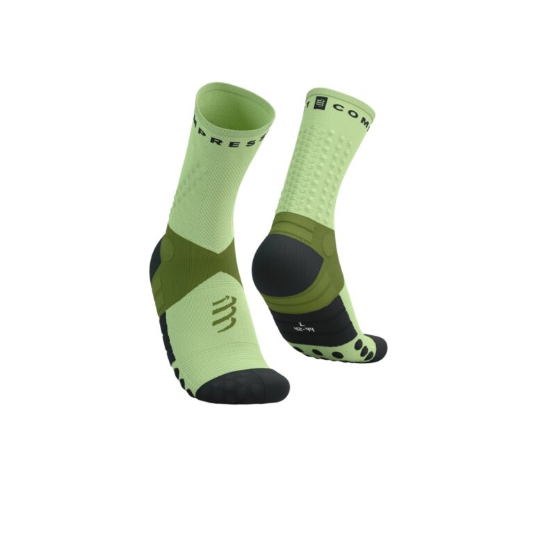 Compressport Ultra Trail Socks V2.0 Grün Schwarz