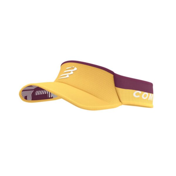 Compressport Ultralight Visier Burgundergelb Laufzubehör