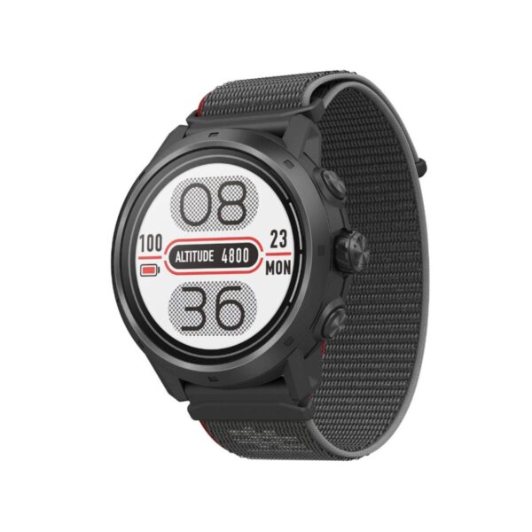 Coros APEX 2 Premium-Multisport-Uhr Schwarz