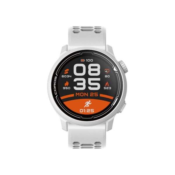 Coros Pace 2 Premium GPS Uhr Weiß Schwimmen