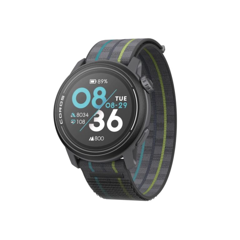 Coros Pace 3 GPS Schwarz Nylon Uhr