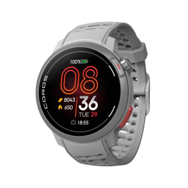 Coros Pace Pro GPS Uhr Silikon Grau Schwimmen