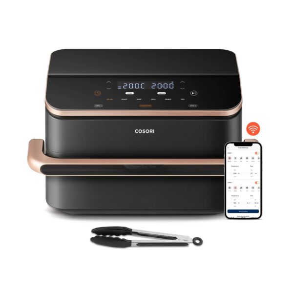 COSORI Dual Blaze Twinfry™ 10-Litre Heißluftfritteuse-Gold