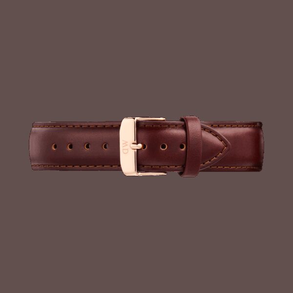 Daniel Wellington DW Armband Leather 21mm Rose Gold