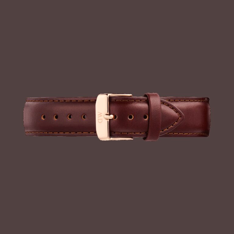 Daniel Wellington DW Armband Leather 21mm Rose Gold