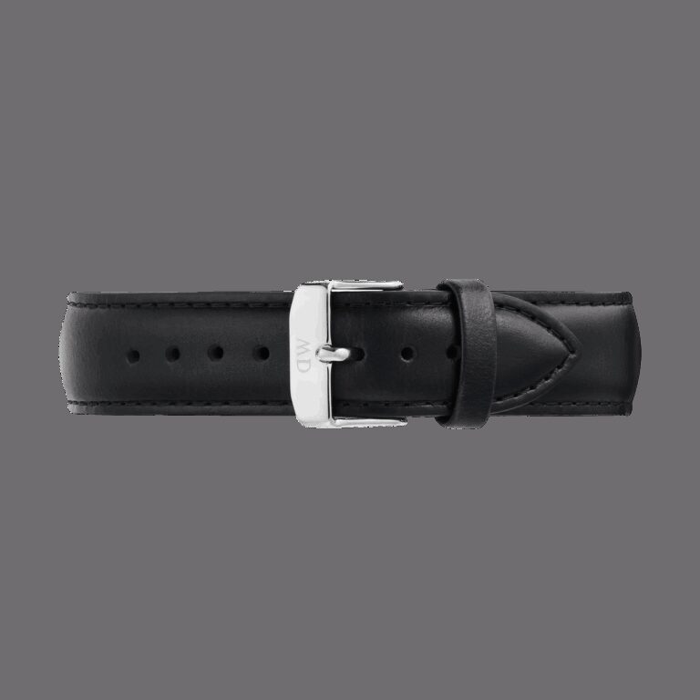 Daniel Wellington DW Armband Leather 21mm Silver
