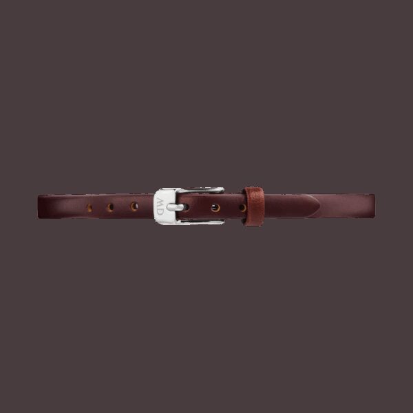 Daniel Wellington DW Armband Leather 6mm Silver