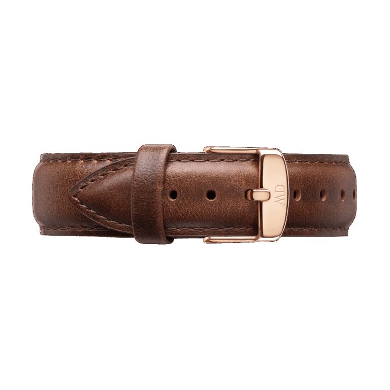 Daniel Wellington DW Armband Leather Bristol 12mm Rose Gold