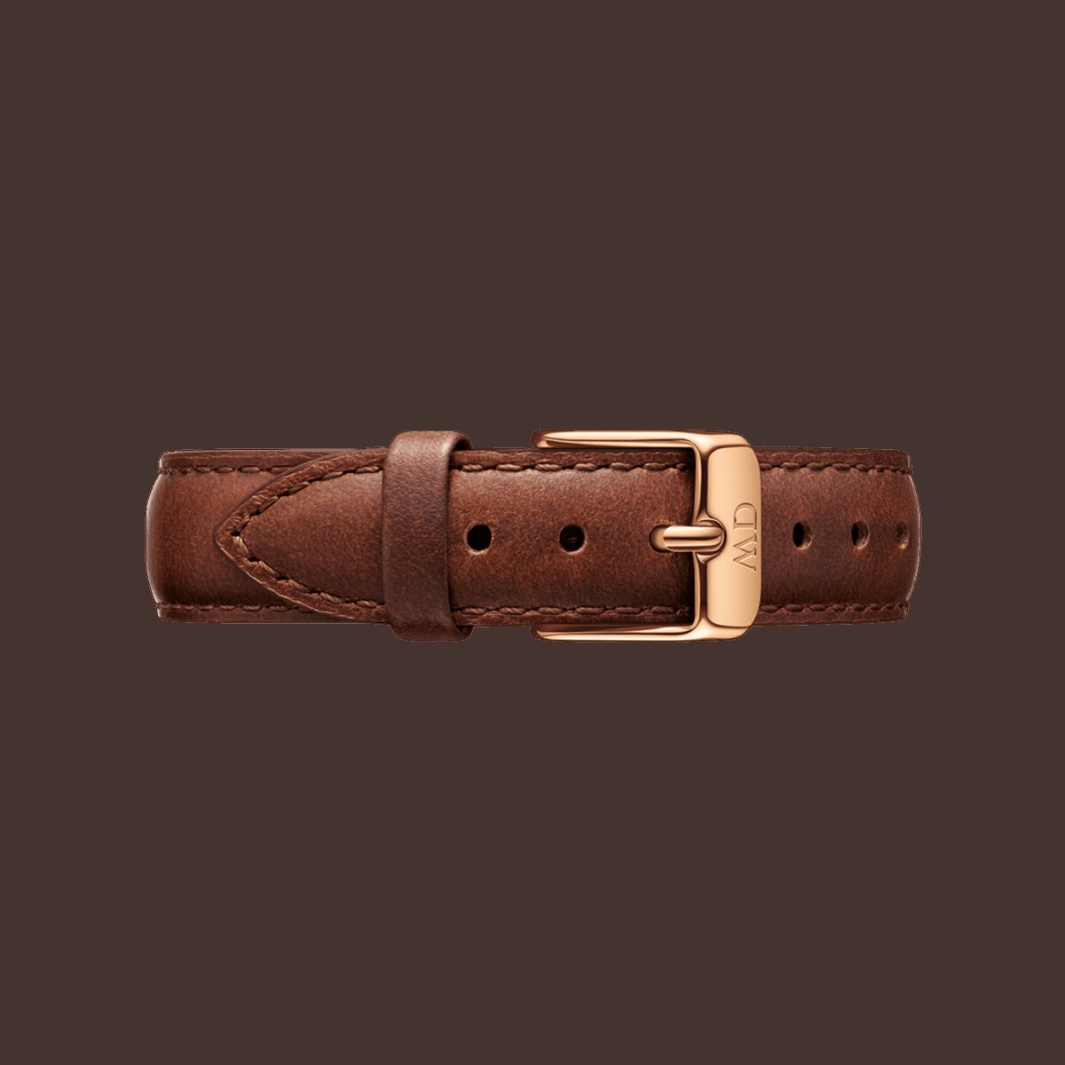 Daniel Wellington DW Armband Leather St Mawes 16mm Rose Gold