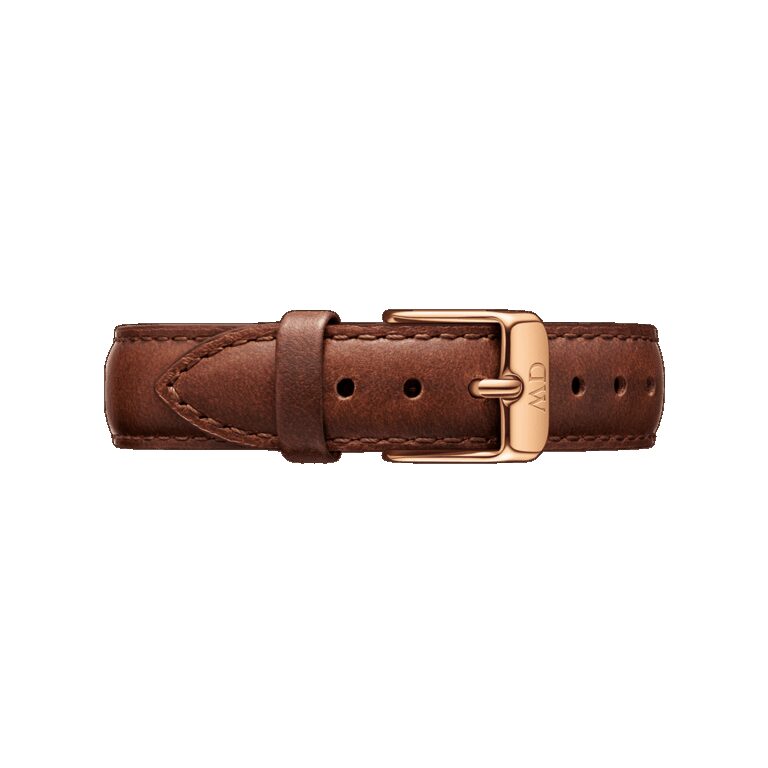 Daniel Wellington DW Armband Leather St Mawes 16mm Rose Gold