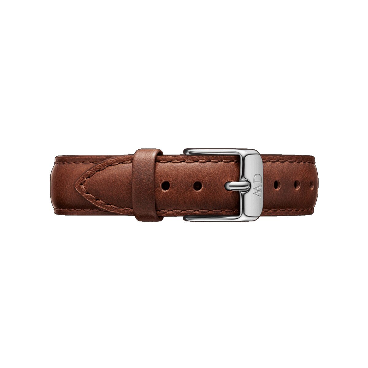 Daniel Wellington DW Armband Leather St Mawes 12mm Silver
