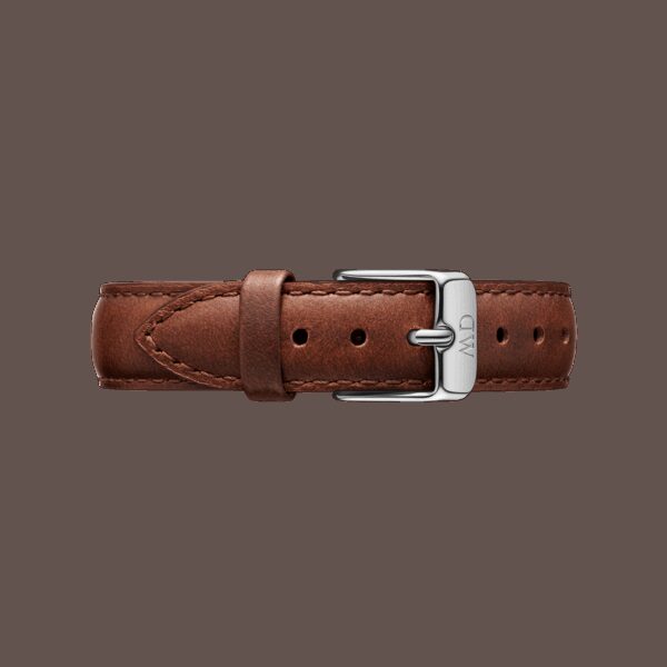 Daniel Wellington DW Armband Leather St Mawes 12mm Silver