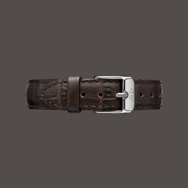 Daniel Wellington DW Armband Leather York 12mm Silver
