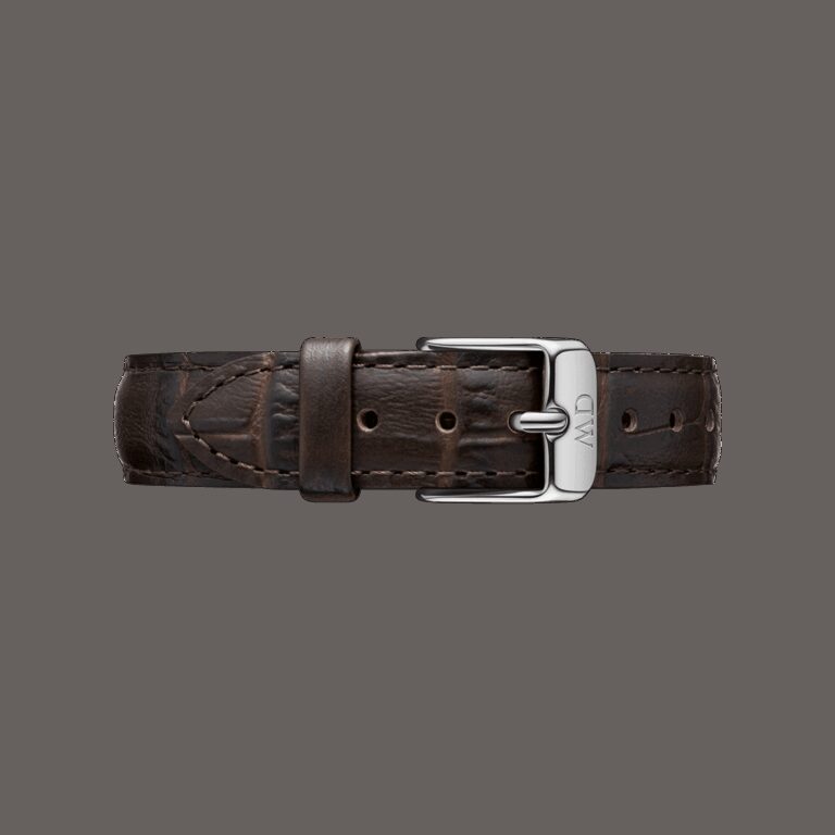 Daniel Wellington DW Armband Leather York 12mm Silver
