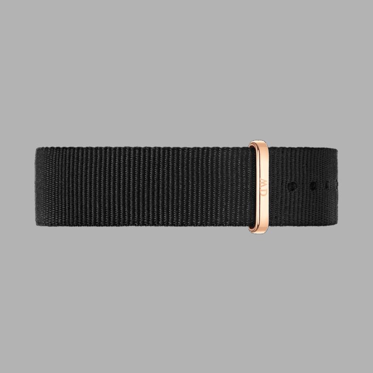 Daniel Wellington DW Armband Nato Cornwall 16mm Rose Gold