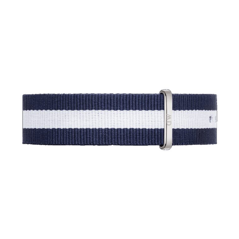 Daniel Wellington DW Armband Nato Glasgow 18mm Silver