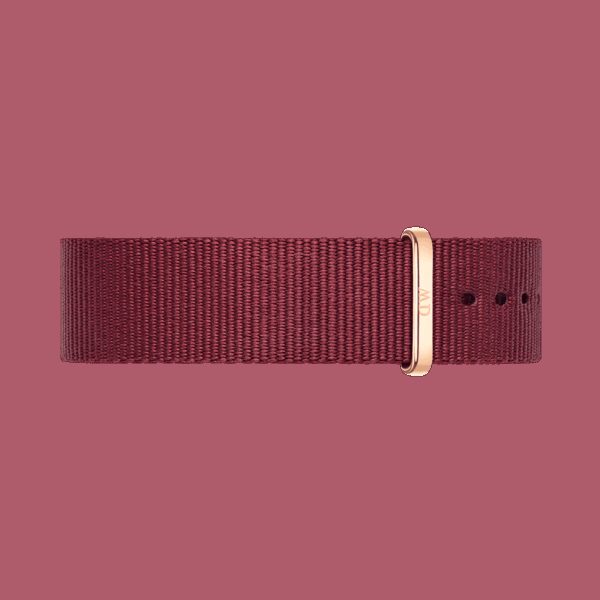 Daniel Wellington DW Armband Nato Roselyn 18mm Rose Gold