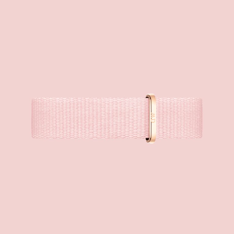 Daniel Wellington DW Armband Nato Rosewater 16mm Rose Gold