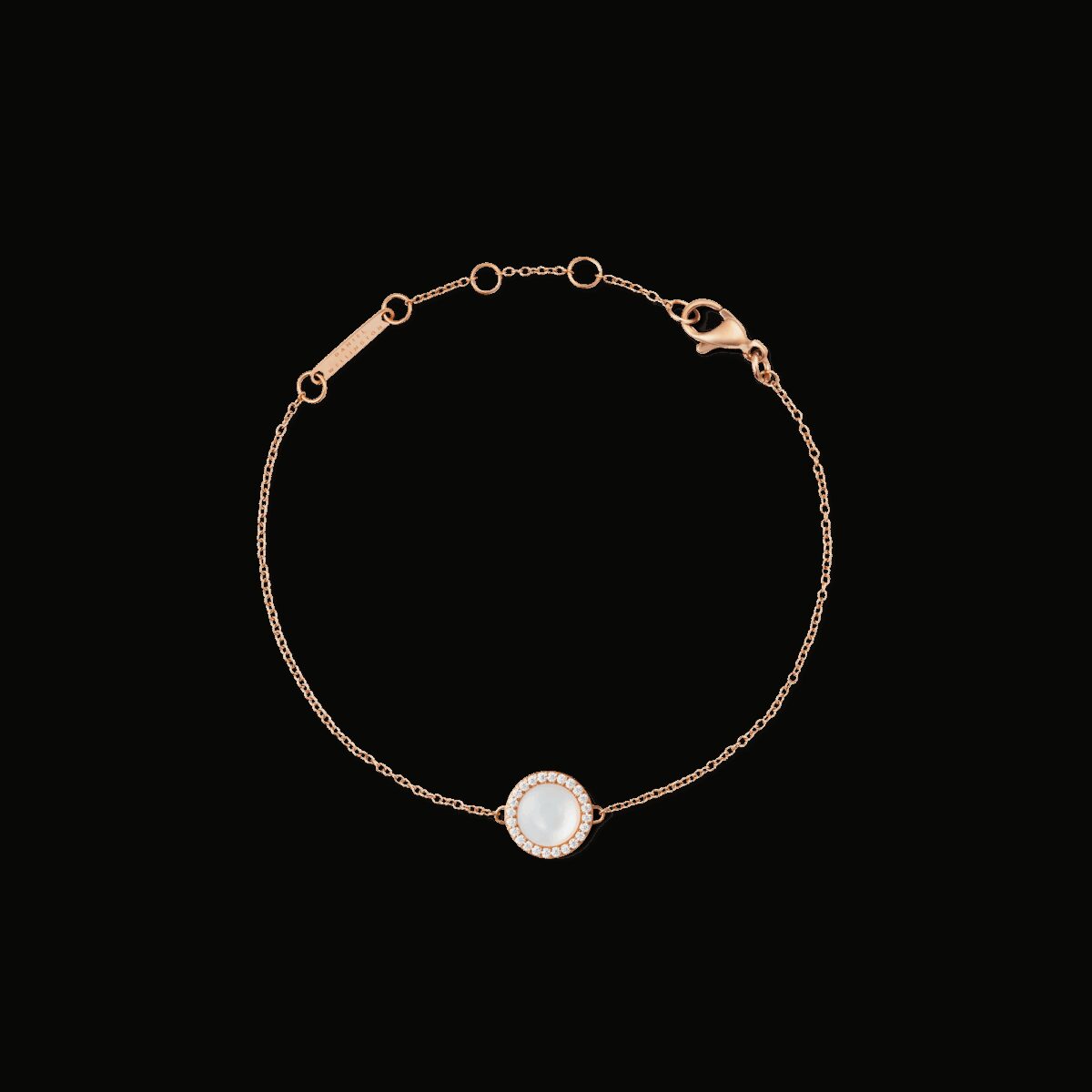 Daniel Wellington DW Audrey Semi-precious 155-185mm Rose Gold