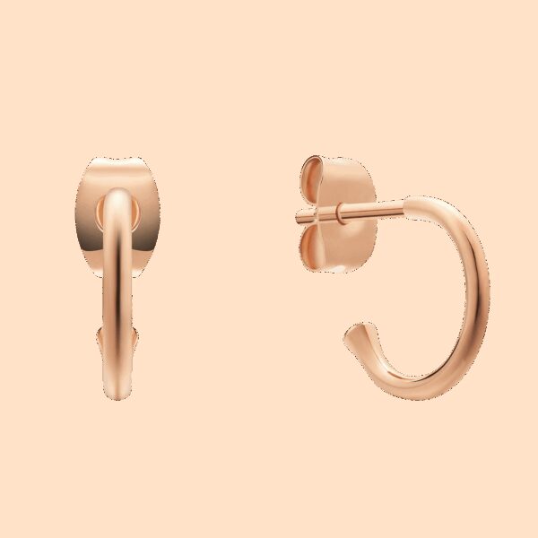 Daniel Wellington DW Charm Charms Earrings Rose Gold One Size