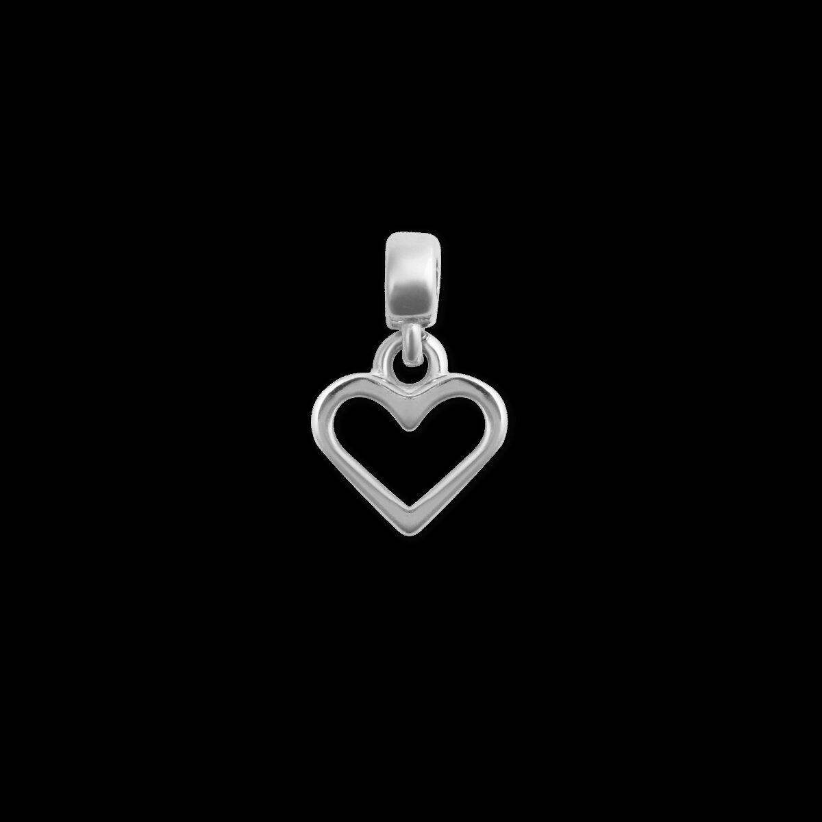 Daniel Wellington DW Charm Heart 13mm Silver