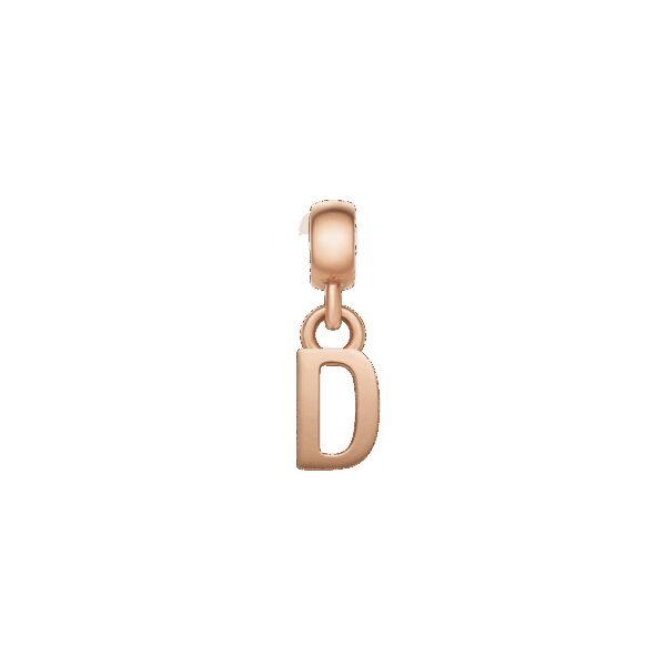 Daniel Wellington DW Charm Letter D Rose Gold