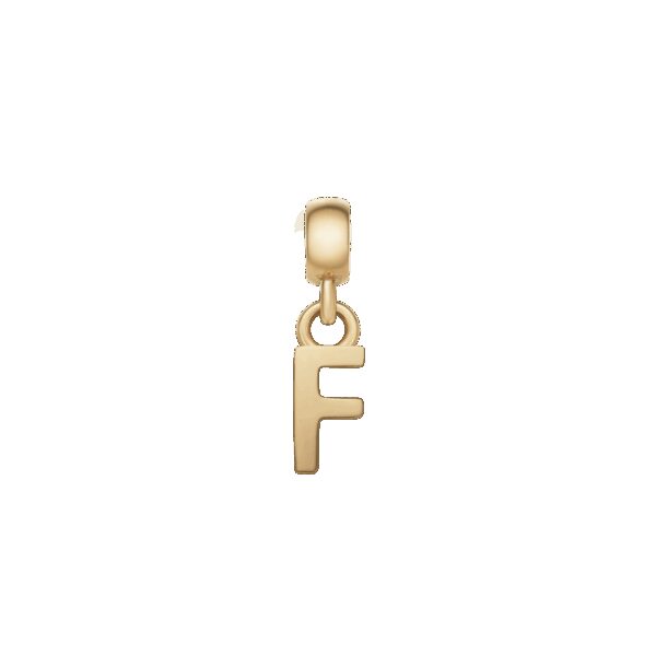 Daniel Wellington DW Charm Letter F Gold