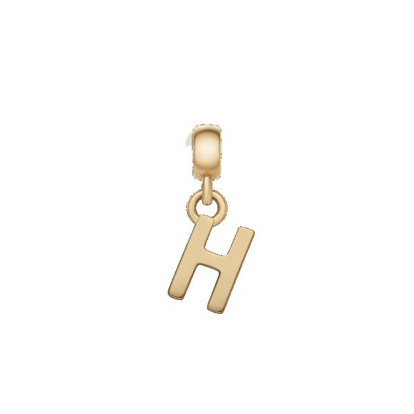Daniel Wellington DW Charm Letter H Gold