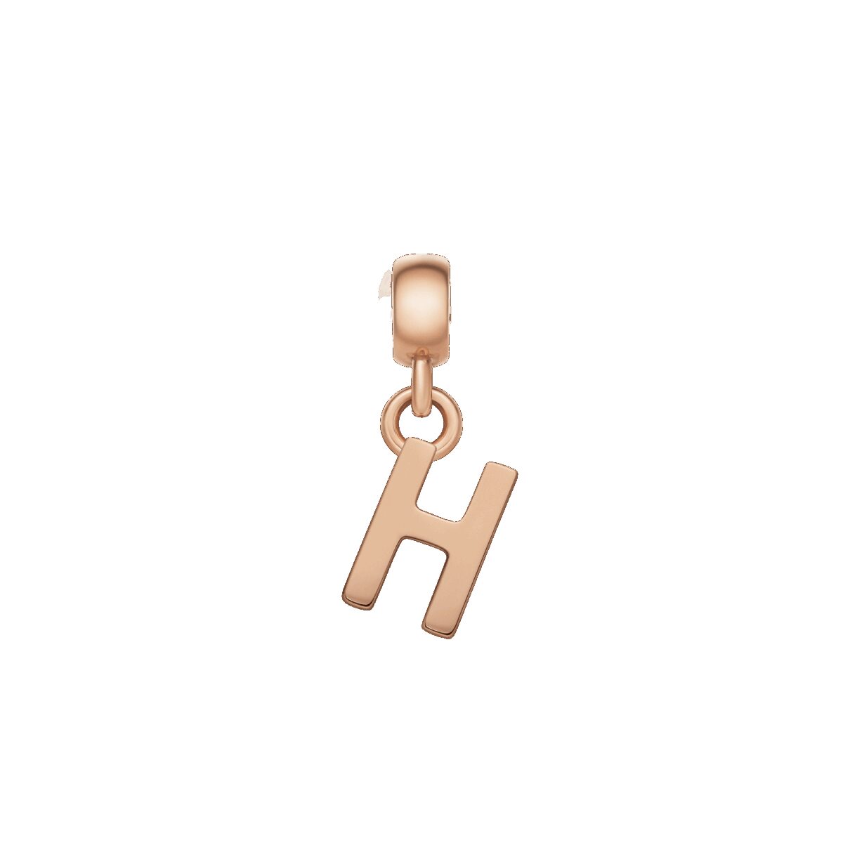 Daniel Wellington DW Charm Letter H Rose Gold