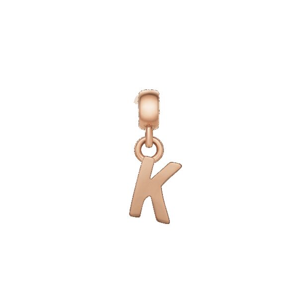 Daniel Wellington DW Charm Letter K Rose Gold