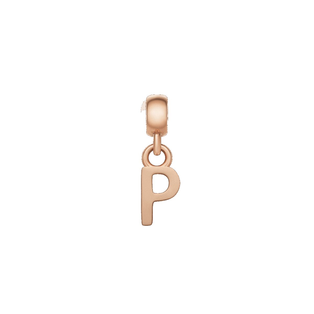 Daniel Wellington DW Charm Letter P Rose Gold