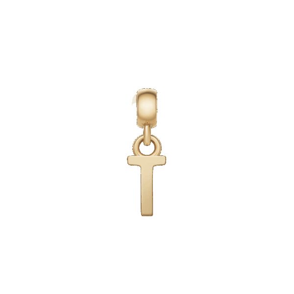 Daniel Wellington DW Charm Letter T Gold