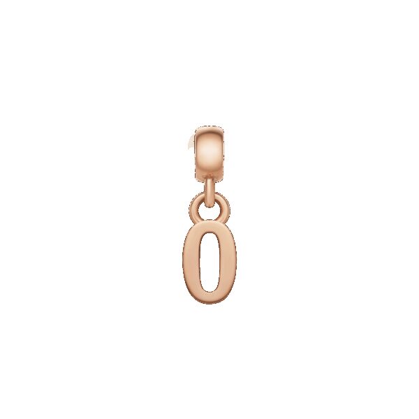 Daniel Wellington DW Charm Number 0 Rose Gold