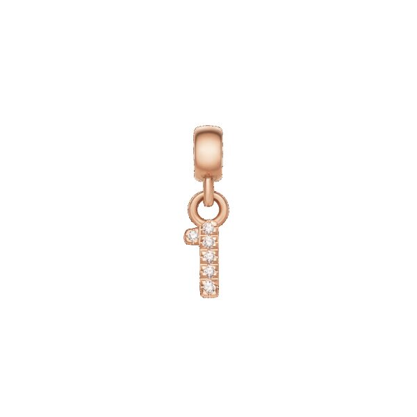 Daniel Wellington DW Charm Number 1 Rose Gold