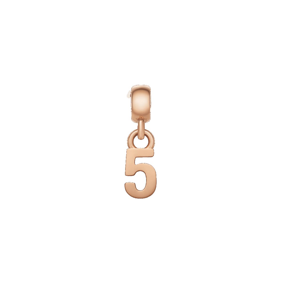 Daniel Wellington DW Charm Number 5 Rose Gold