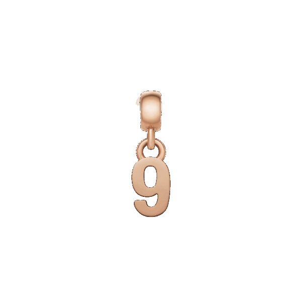 Daniel Wellington DW Charm Number 9 Rose Gold