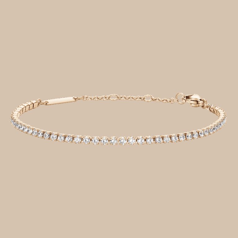 Daniel Wellington DW Classic Tennis Bracelet 155-185 mm Rose Gold