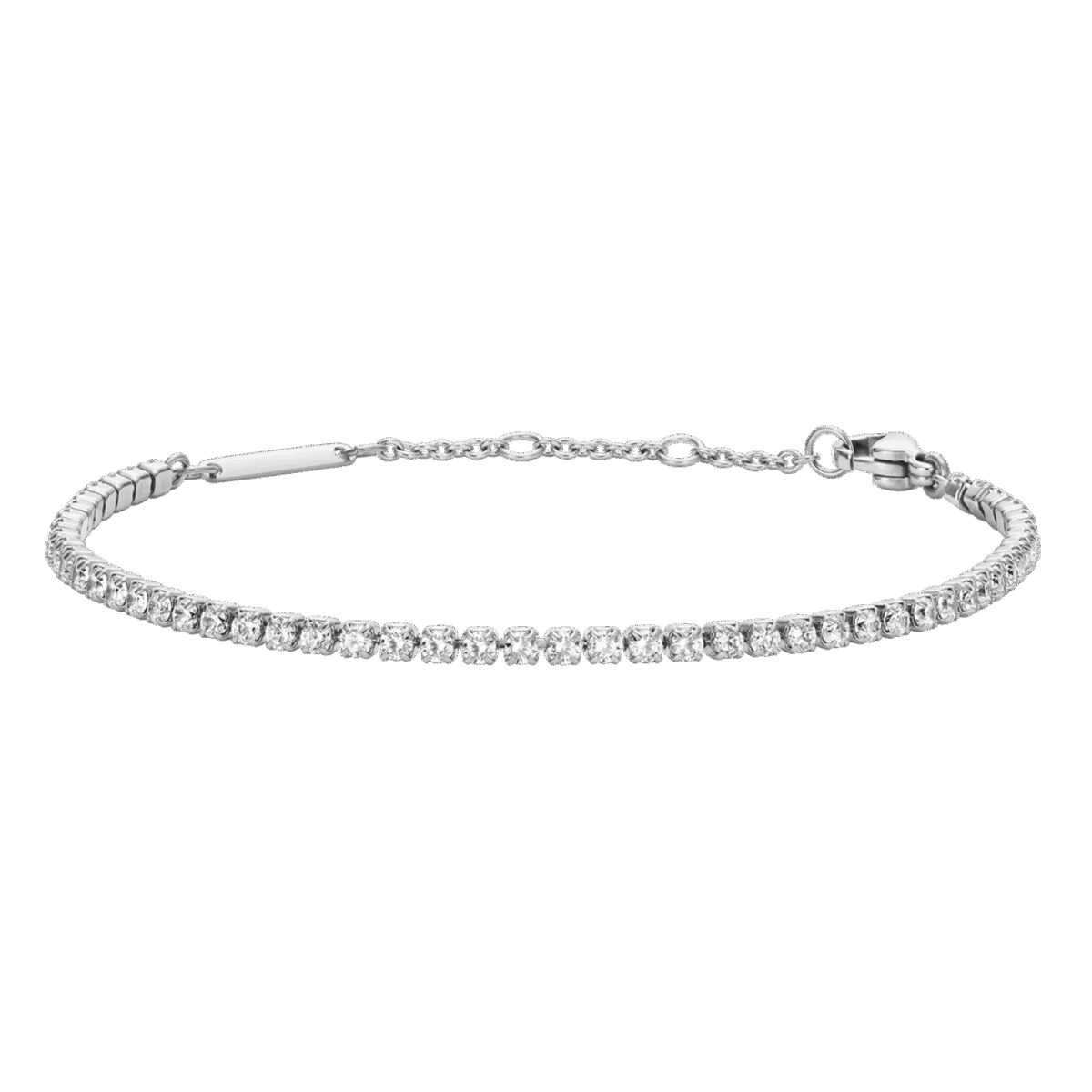 Daniel Wellington DW Classic Tennis Bracelet 155-185 mm Silver