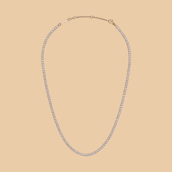 Daniel Wellington DW Classic Tennis Necklace 40-44 cm Rose Gold
