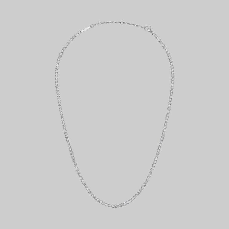 Daniel Wellington DW Classic Tennis Necklace 40-44 cm Silver