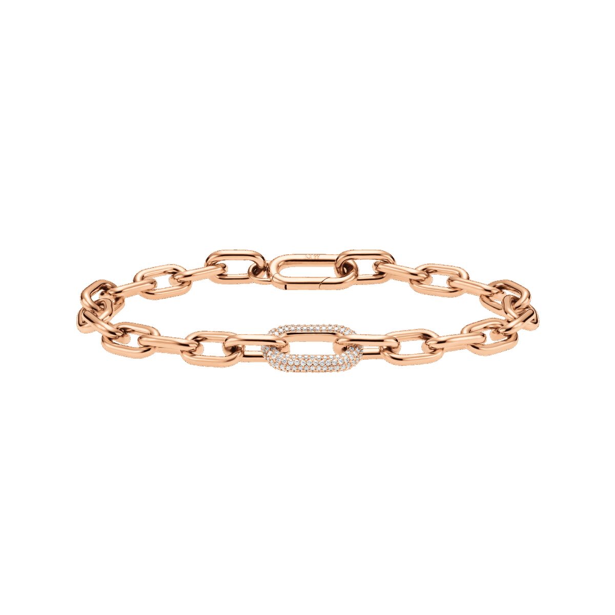 Daniel Wellington DW Crystal Link 185mm Rose Gold