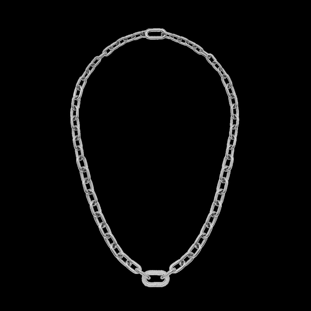 Daniel Wellington DW Crystal Link 500mm Silver
