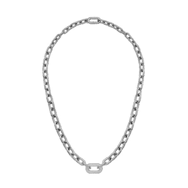 Daniel Wellington DW Crystal Link 500mm Silver