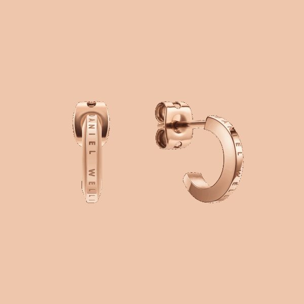 Daniel Wellington DW Elan Earrings One Size Rose Gold