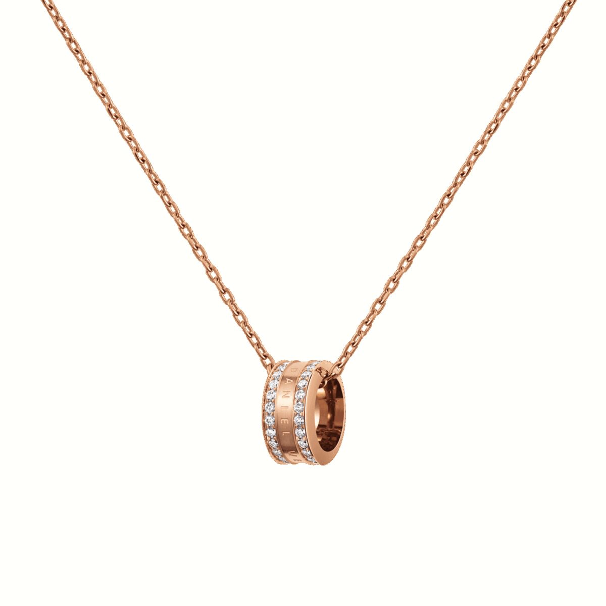 Daniel Wellington DW Elan Lumine Necklace 45-49cm Rose Gold