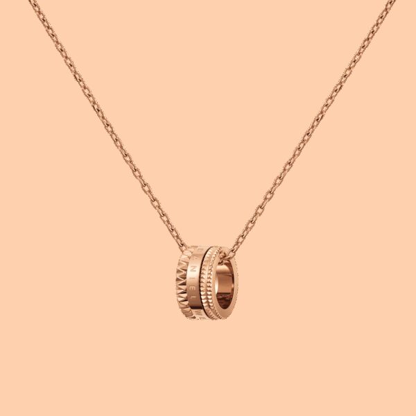 Daniel Wellington DW Elevation Necklace 45-49cm Rose Gold