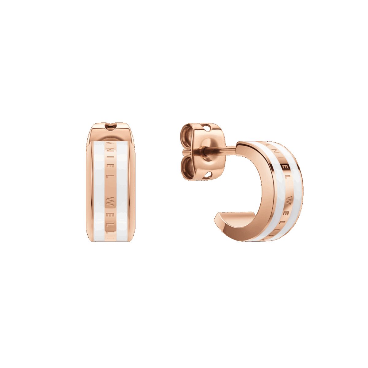 Daniel Wellington DW Emalie Earrings One Size Rose Gold